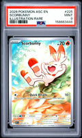 Scorbunny #225 Ascended Heroes - Holo PSA 9 - MINT