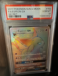 Espeon GX #152 Secret Rare Rainbow - 2017 Pokemon S&M - Holo PSA 10 GEM MINT