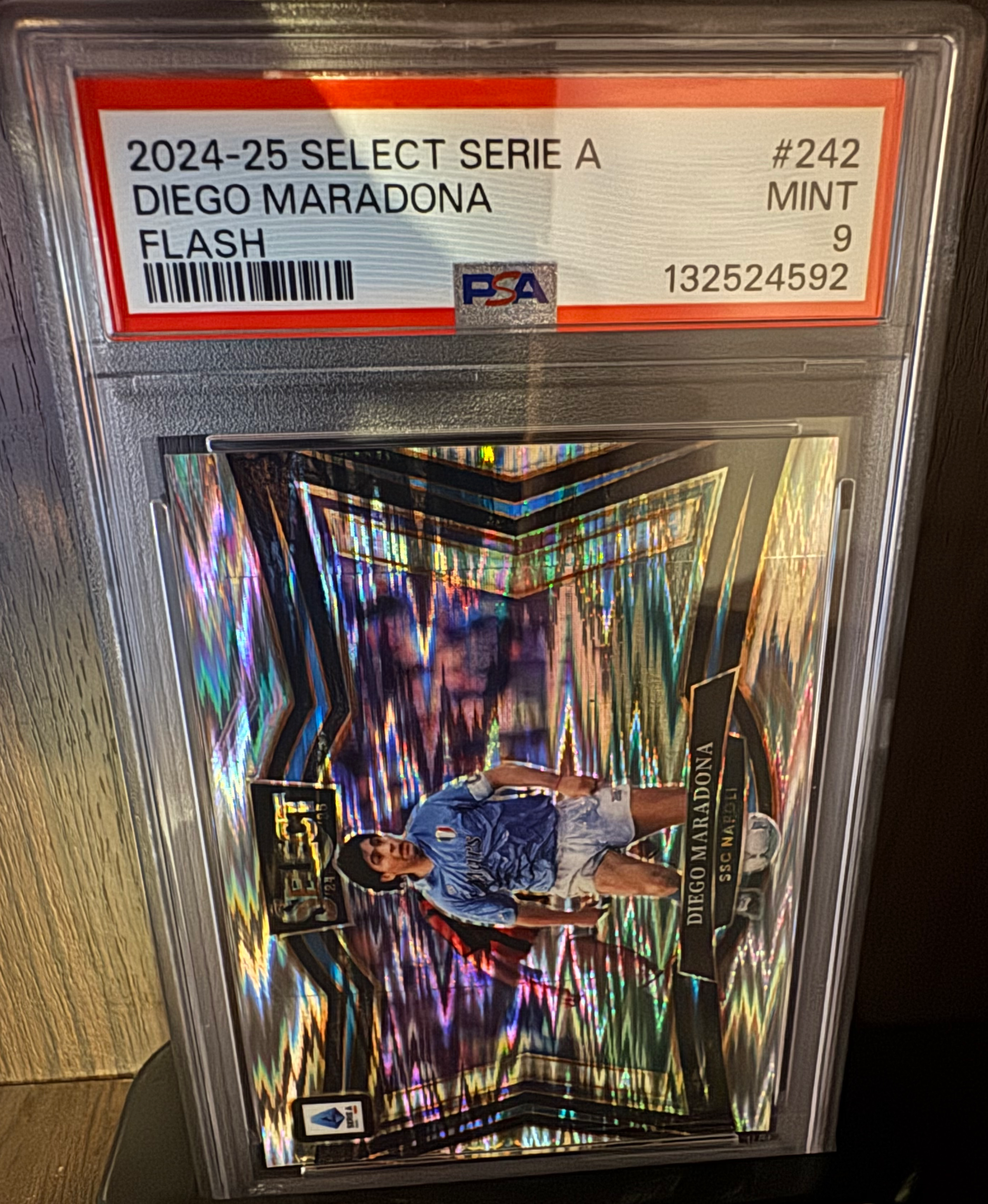 2026 FIFA World Cup - Diego Maradona - Select Serie A Flash ('24/25) PSA 9 MINT