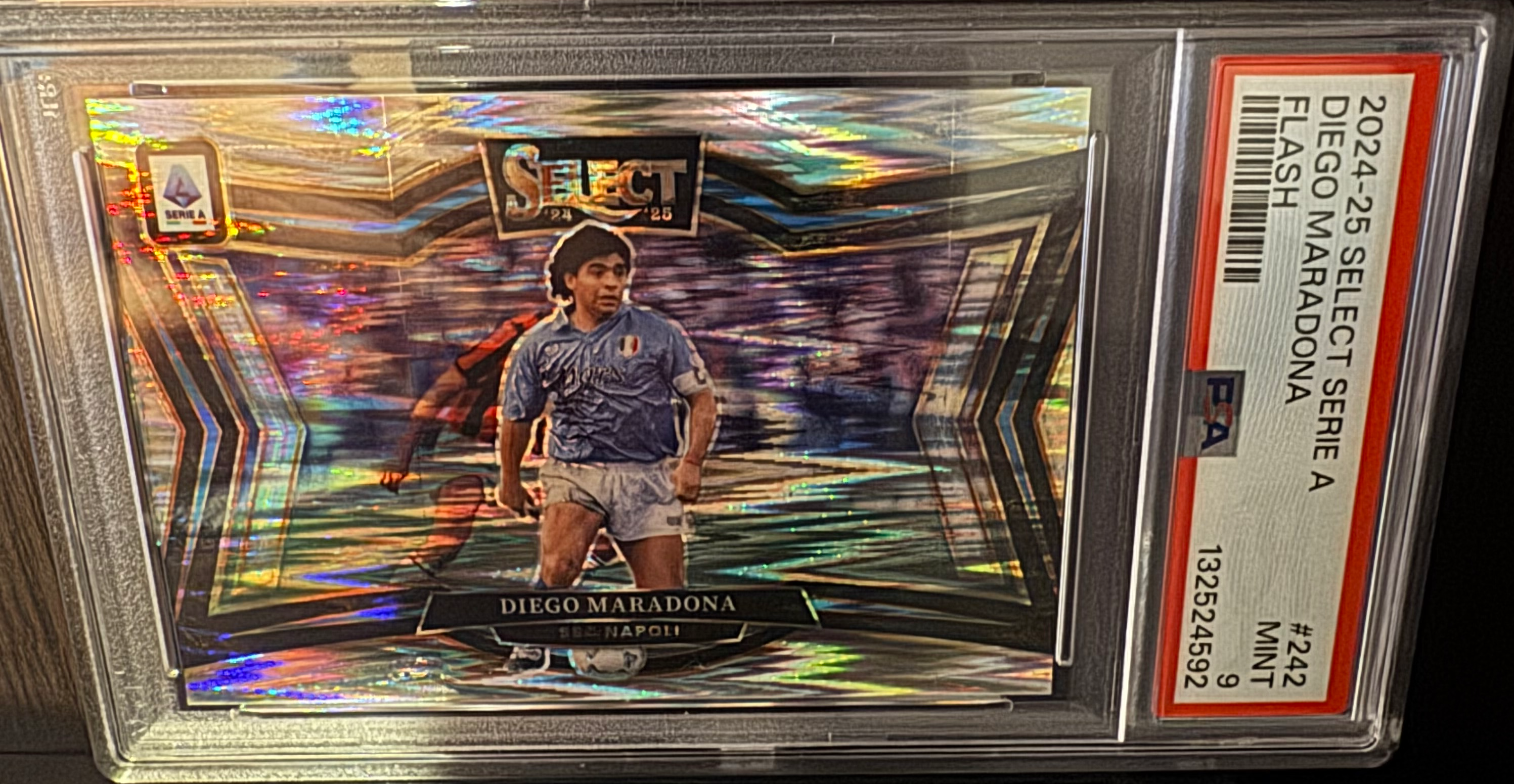 2026 FIFA World Cup - Diego Maradona - Select Serie A Flash ('24/25) PSA 9 MINT
